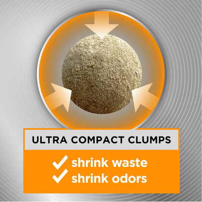 Hardball Clumping Cat Litter, Lightweight Platinum, Multi-Cat, Garden Bloom, 8.5 Lb