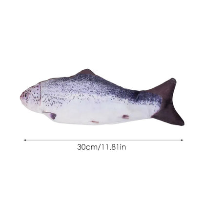 Cats Toy Fish USB Charger Toys for Cats Interactive Electronics Realistic Pet Cats Chew Cats & Dogs Products Home Accessories