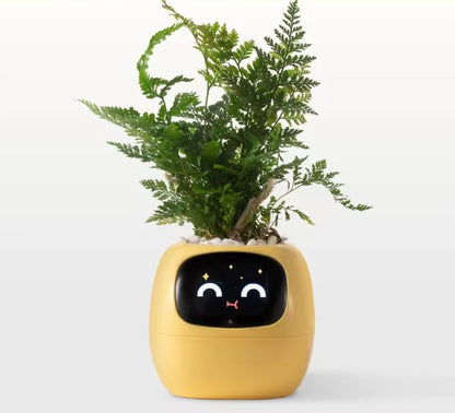 AI Planter with Gesture Interaction Gardening Smart Home Device Real Time Water Monitoring Intelligent Smart Pots Planters