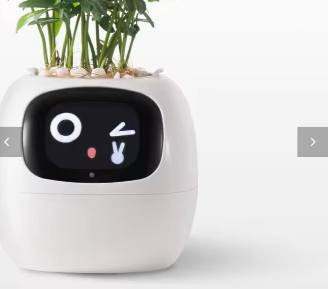 AI Planter with Gesture Interaction Gardening Smart Home Device Real Time Water Monitoring Intelligent Smart Pots Planters