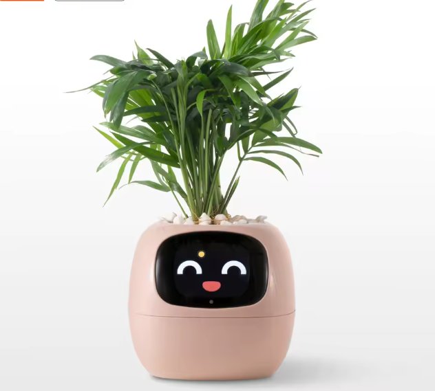 AI Planter with Gesture Interaction Gardening Smart Home Device Real Time Water Monitoring Intelligent Smart Pots Planters