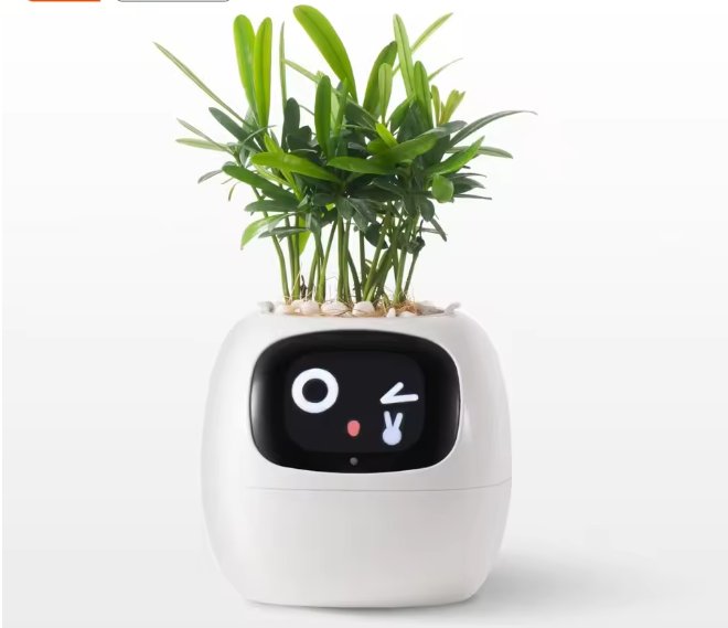 AI Planter with Gesture Interaction Gardening Smart Home Device Real Time Water Monitoring Intelligent Smart Pots Planters