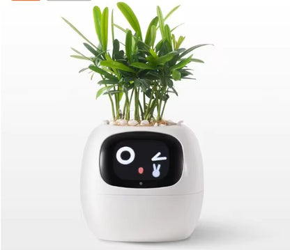 AI Planter with Gesture Interaction Gardening Smart Home Device Real Time Water Monitoring Intelligent Smart Pots Planters