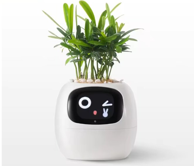 AI Planter with Gesture Interaction Gardening Smart Home Device Real Time Water Monitoring Intelligent Smart Pots Planters