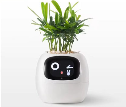 AI Planter with Gesture Interaction Gardening Smart Home Device Real Time Water Monitoring Intelligent Smart Pots Planters