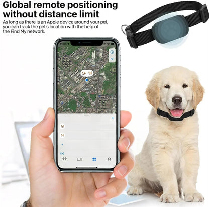 GPS Cat Tracker, Unlimited Range Waterproof Cat Tracker GPS Collar, Helps Locate Your Cat, for Kittens, No Monthly Fees, for Apple Find (Compatible with Ios/Android),Pk