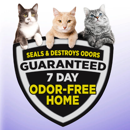 Clump & Seal SLIDE Cat Litter, Easy Clean-Up Multi-Cat Clumping Litter, 14 Lbs