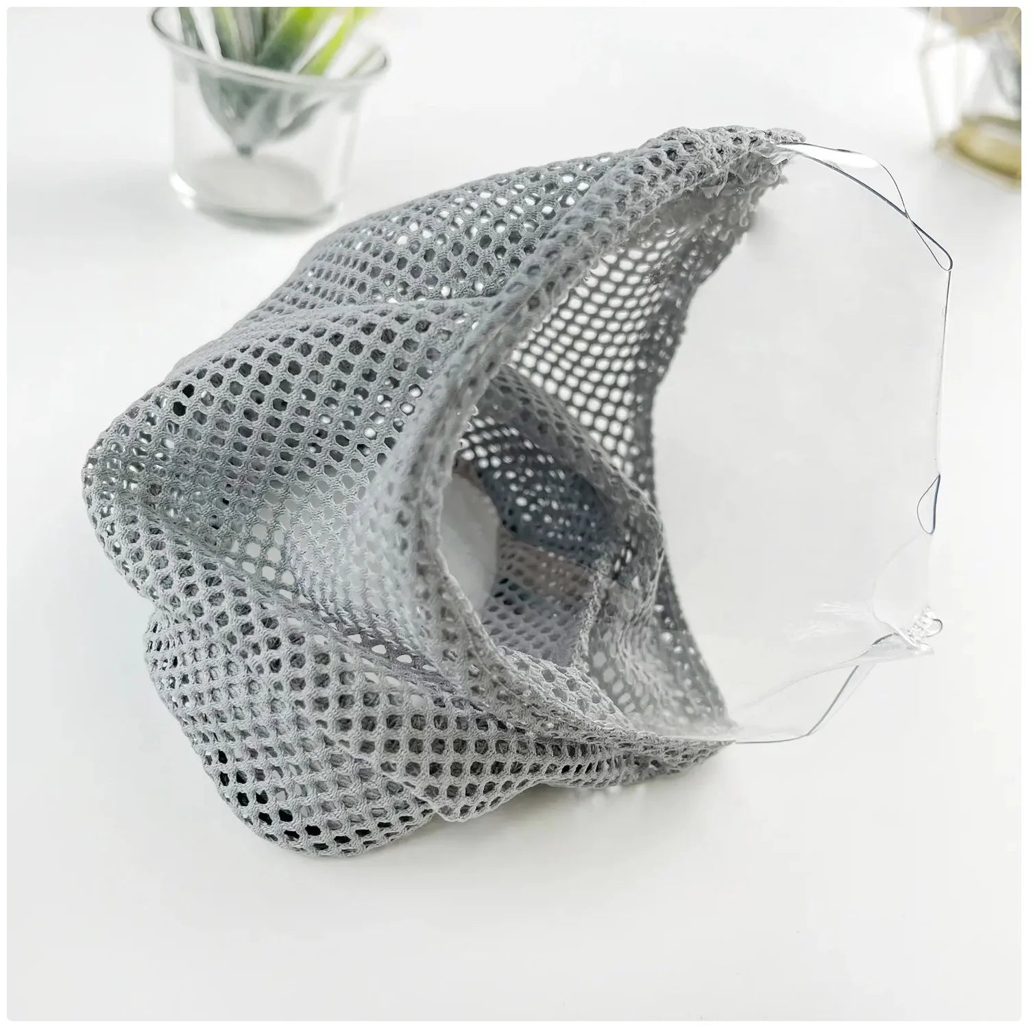 Cat anti - Bite Face Mask - Transparent & Breathable Cat Muzzle for Grooming