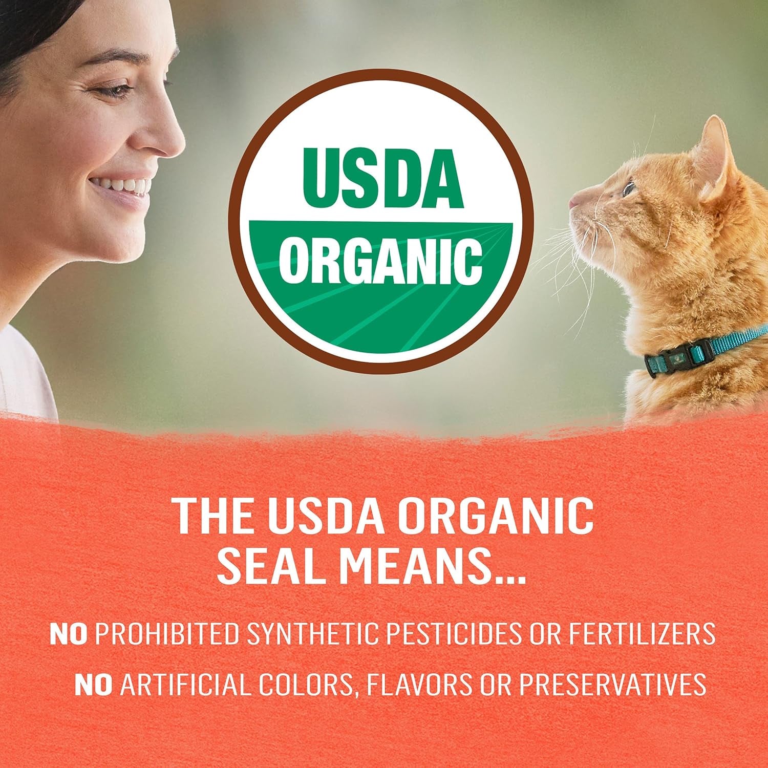 Organic Wet Cat Food Pate, Organic Chicken & Sweet Potato Adult Recipe - (Pack of 12) 3 Oz. Cans