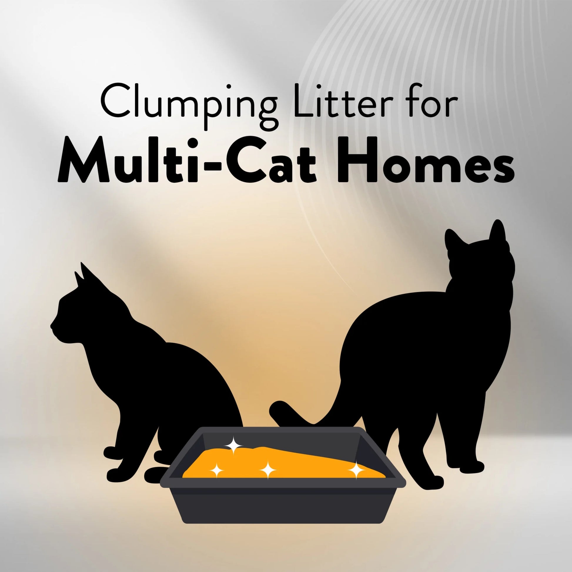 Hardball Lightweight Cat Litter, Multi-Cat Clumping Litter, No-Mess Scooping, 7 Lb