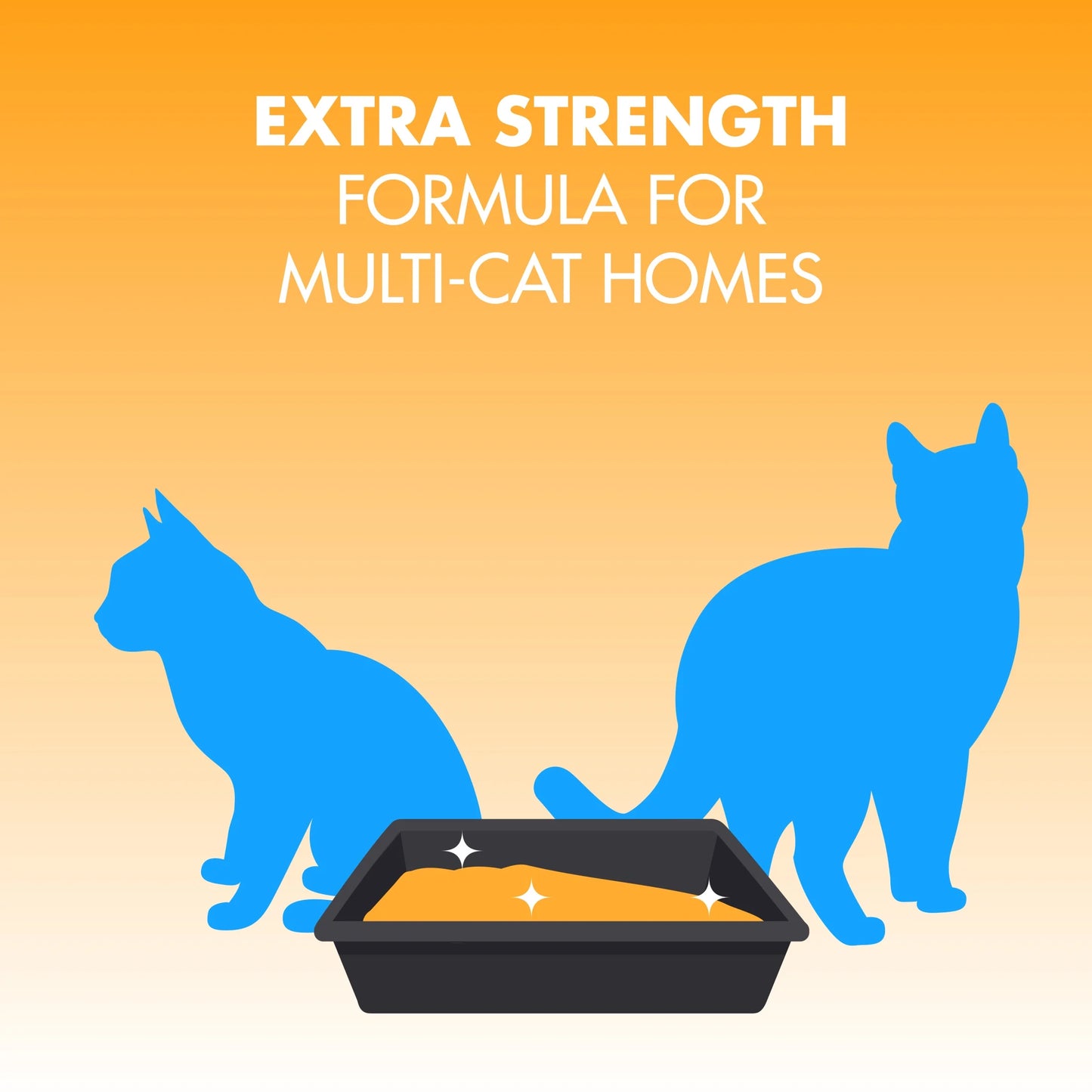 Multi-Cat Clumping Litter, Scented, 20 Lb