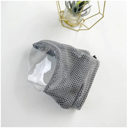 Cat anti - Bite Face Mask - Transparent & Breathable Cat Muzzle for Grooming