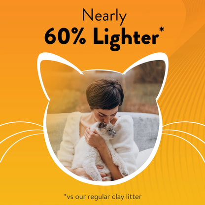 Hardball Lightweight Cat Litter, Multi-Cat Clumping Litter, No-Mess Scooping, 7 Lb