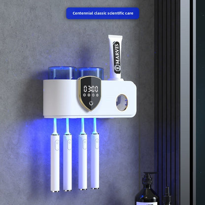 Smart UV Toothbrush Sterilizer with Drying Function