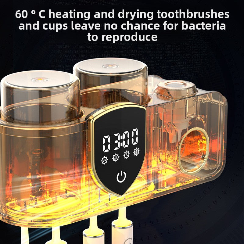 Smart UV Toothbrush Sterilizer with Drying Function